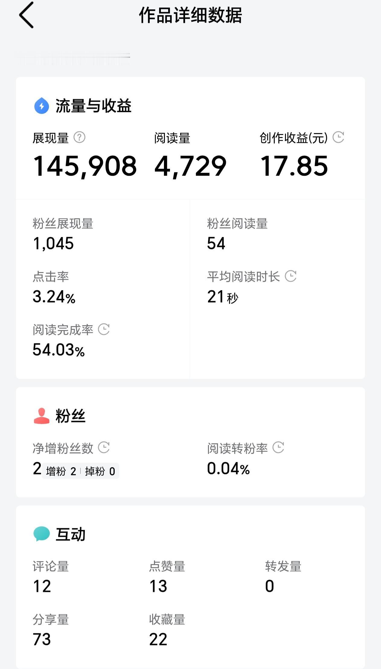 头条收益真的让人看不懂
 
实在搞不懂头条的收益计算逻辑，两篇差不多的作品，放一