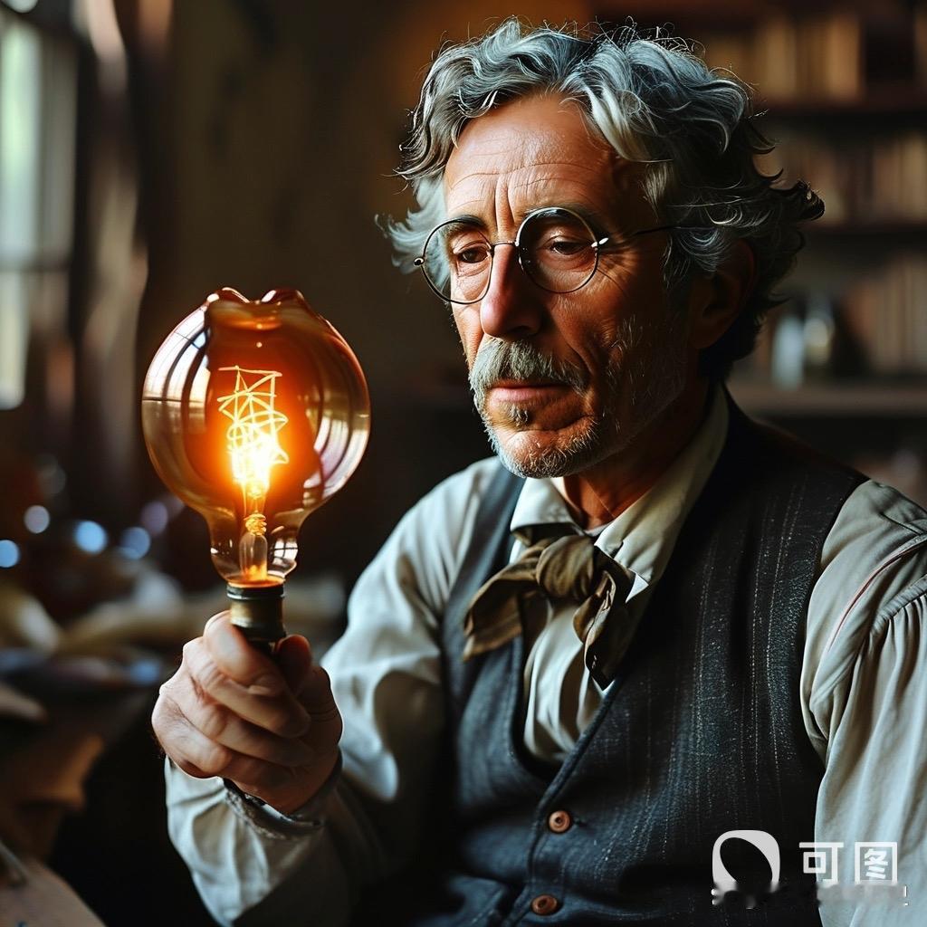 爱迪生的人品存在争议。他凭借电灯等发明成为商业巨头，却常被指打压竞争对手，如通过