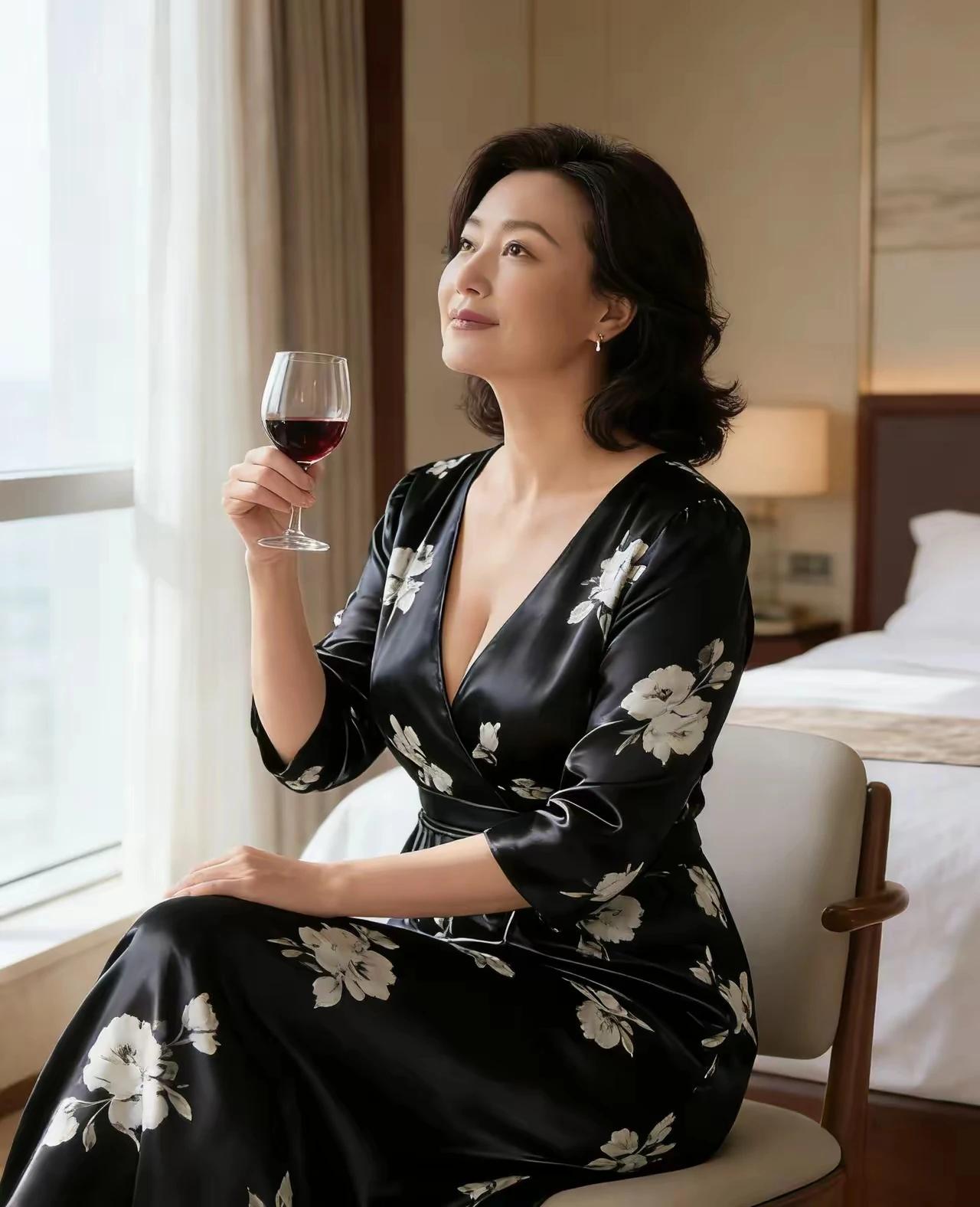 人在世间苦相思，
满腹心事写成诗。
字字句句都是泪，
眼望红豆面已湿。