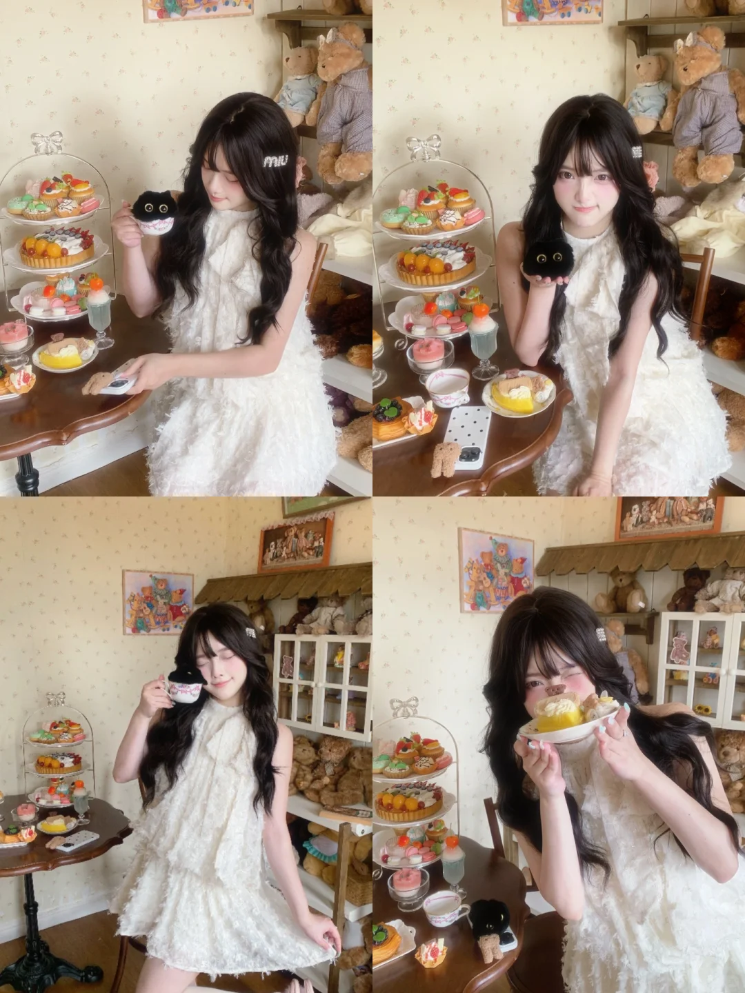 下次去蛋糕店试试这么拍🍮 ✧⁺. 🍨 ⁺ ♡₊⋆
