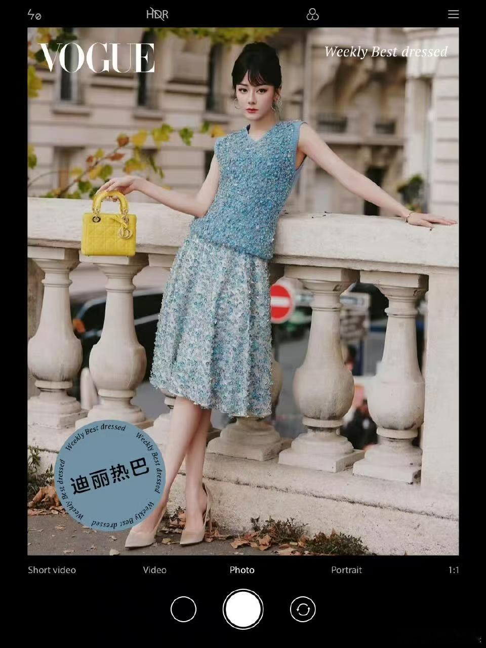 迪丽热巴最佳穿搭迪丽热巴上榜VOGUE一周最佳穿搭迪丽热巴上榜VOGUE一周最佳