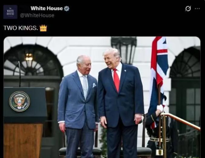 白宫官宣“两个国王”，美国人坐不住了：这国籍我不要了！

29日凌晨，白宫的一条