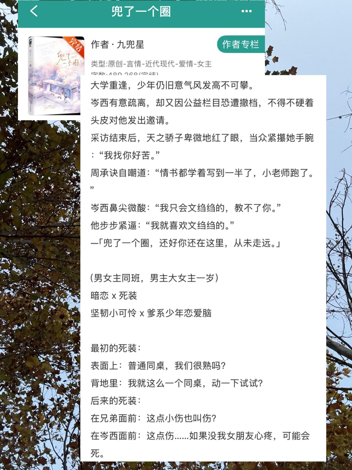 小说推文小说