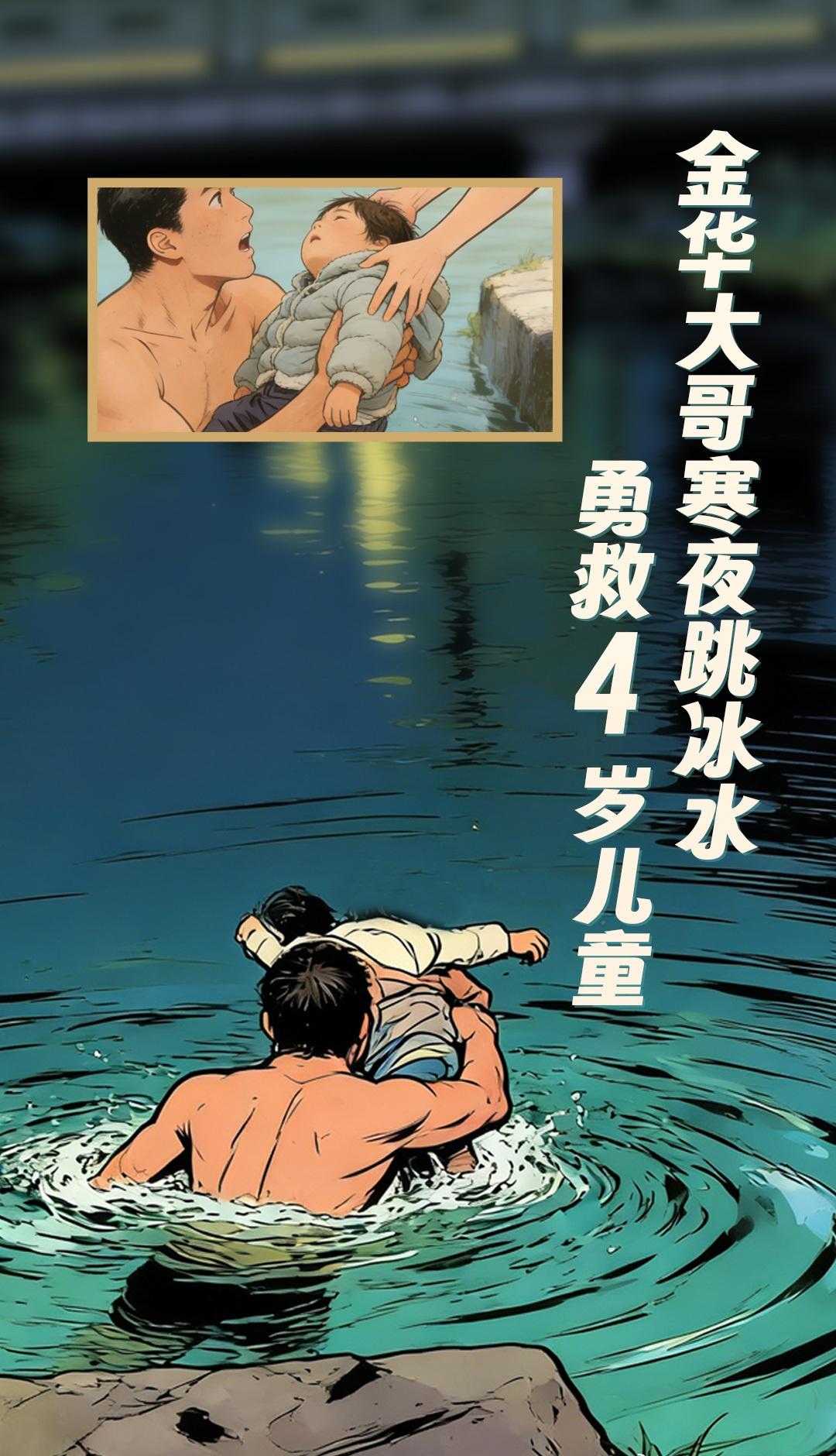 浙江热心大哥毫不迟疑救落水幼童纵身一跃的最帅身影！浙江大哥毫不犹豫跳水救起4岁幼