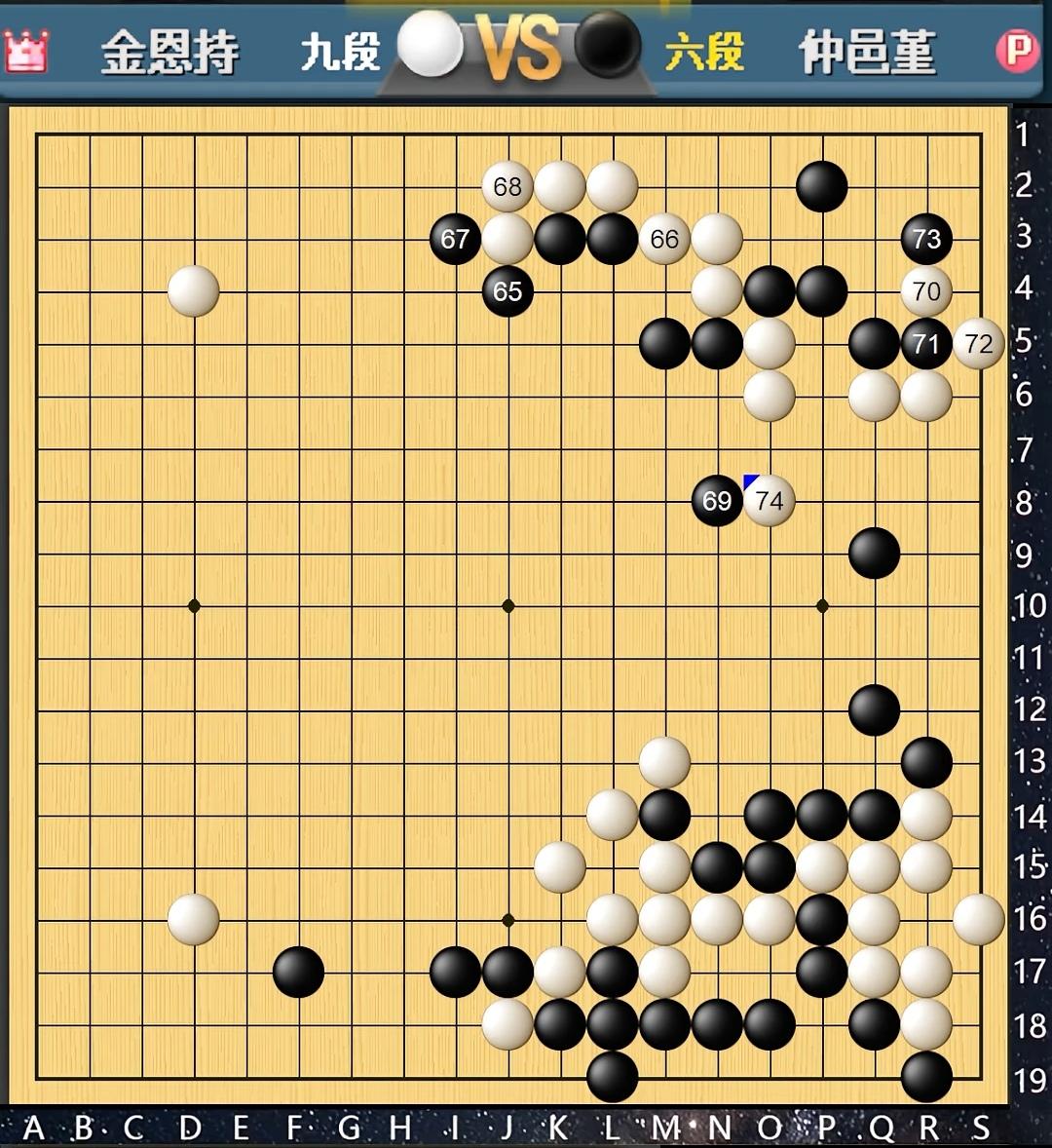 知己知彼  峰回路转

第31届韩国女子围棋国手战五番棋决赛第二局，本局由仲邑堇