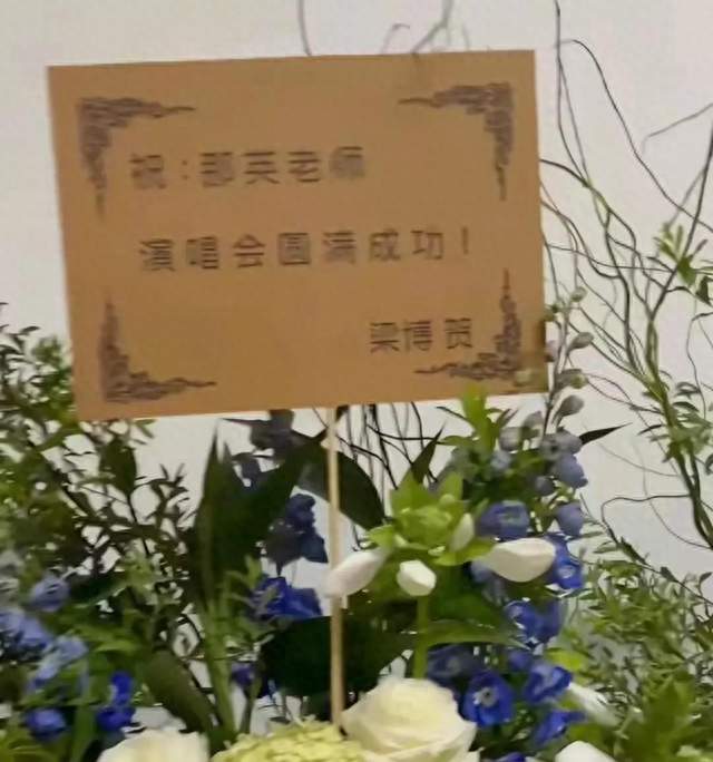 那英演唱会满场找梁博，散场后他发了四个字，一看就明白