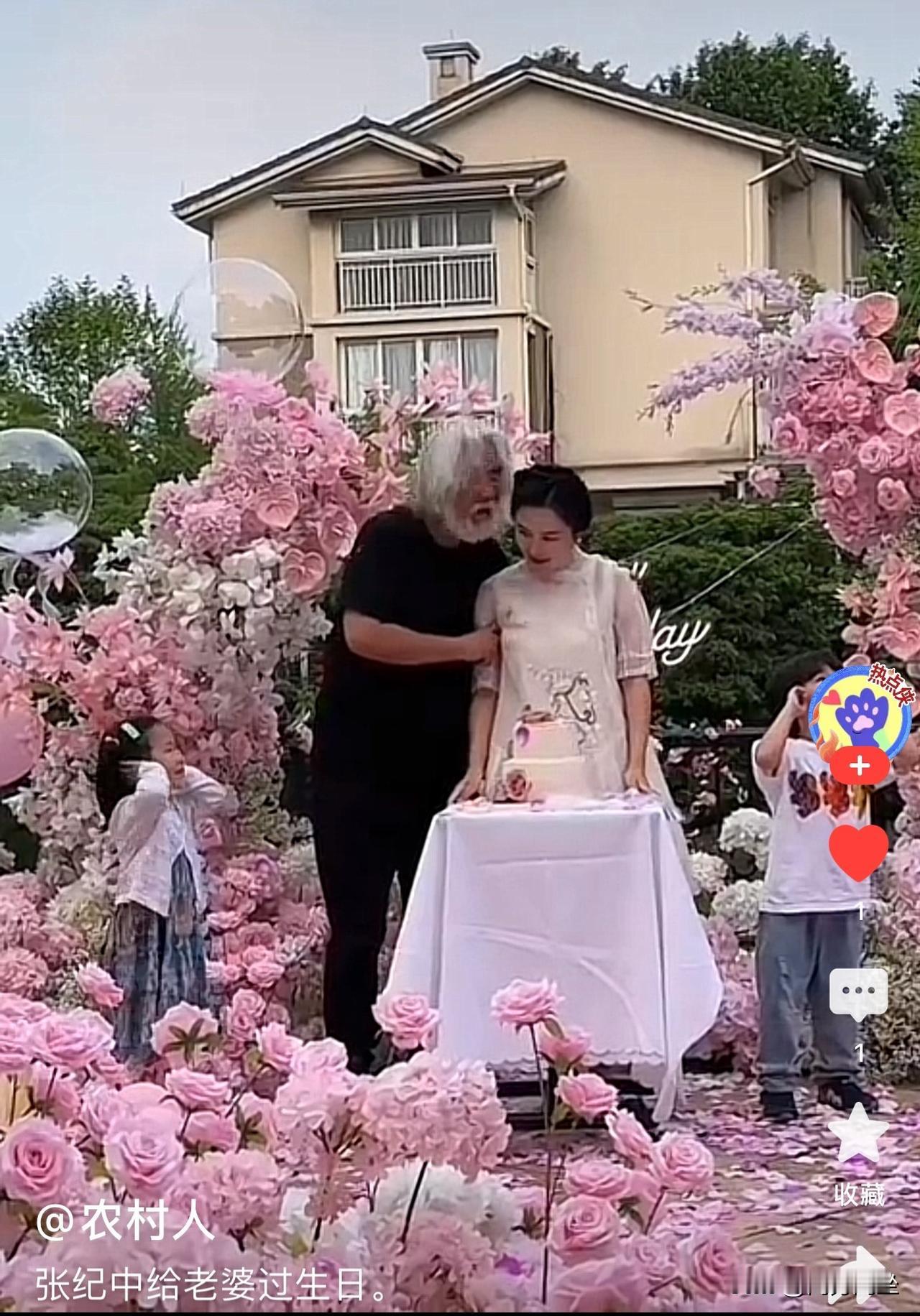 张纪中对杜星霖是真宠啊，杜星霖嫁给张纪中以后，当真过上了要风得风，要雨得雨的好日