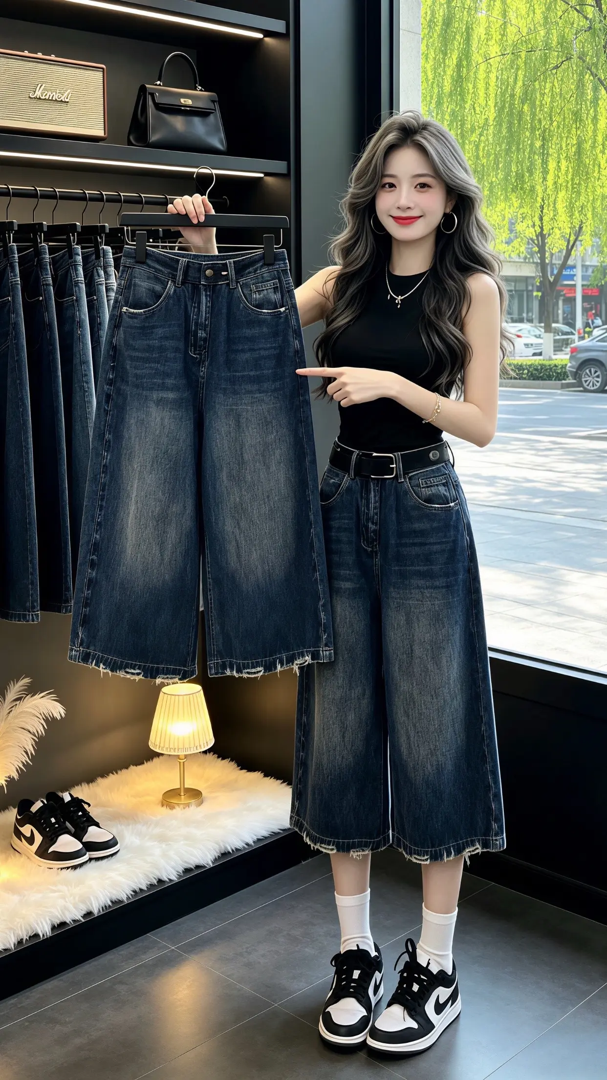 怎么将牛仔裤穿出高级感 梨型身材必入牛仔裤 一条牛仔裤搞定一周穿搭 牛...