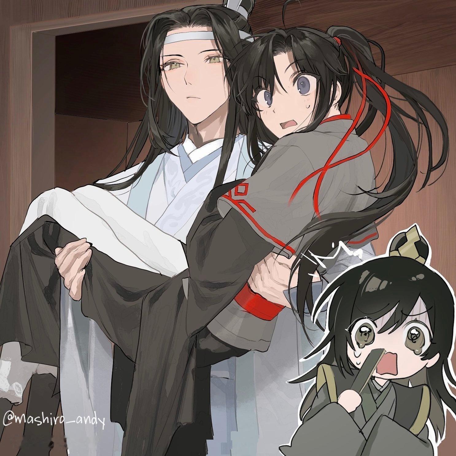 魔道祖师聂导：我好像撞见了什么不得了的东西！x：mashiro_andy 