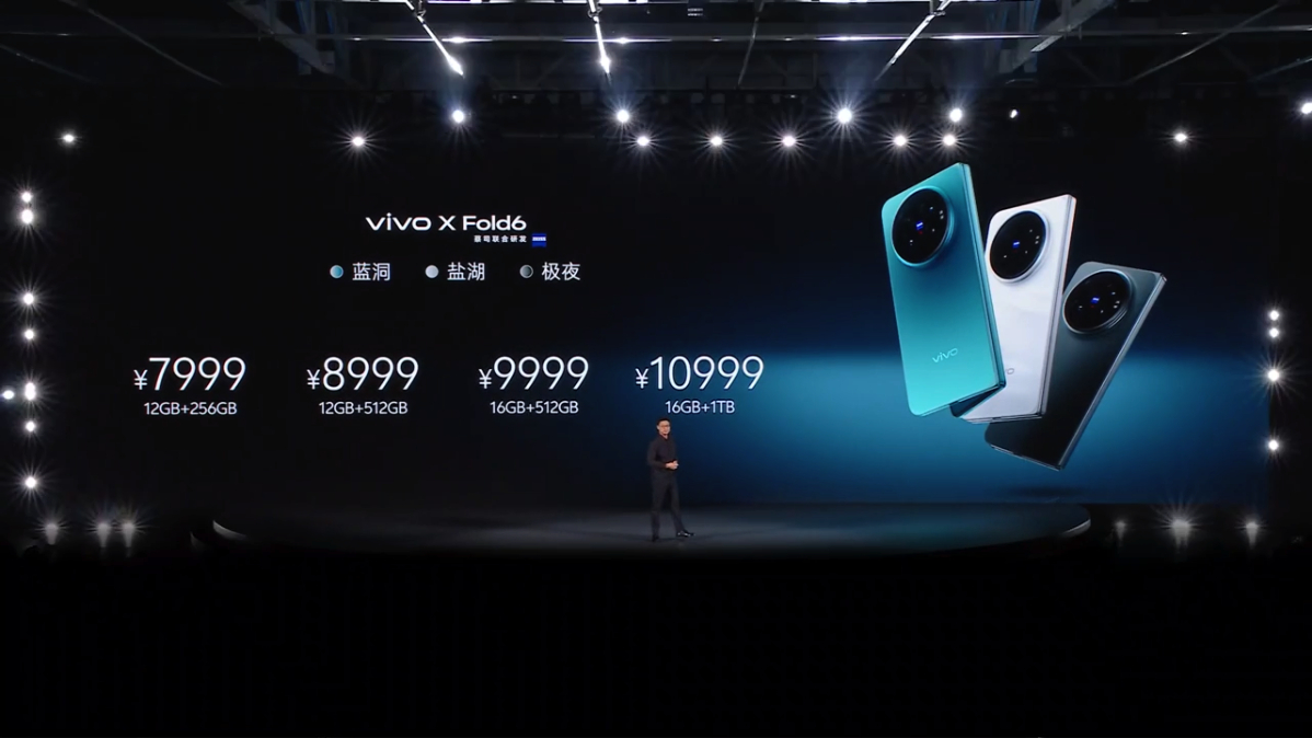 vivo X Fold6 价格出来了，7999起售，这价大家觉得如何？