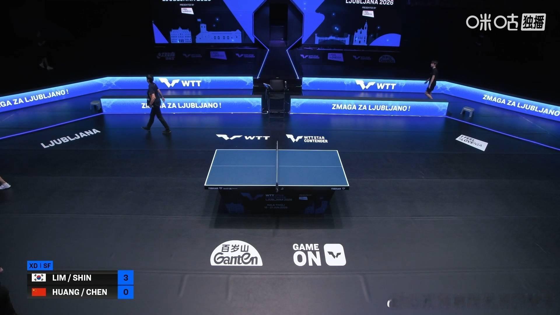 黄友政陈熠0比3林钟勋申裕斌（-7，-10，-6）止步2026WTT卢布尔雅那球