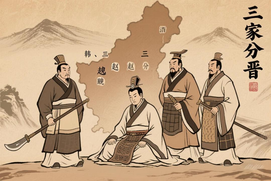我们常说三家分晋。但是，晋国有六卿，为何是三家分晋呢？此话说来就长了。

晋文公