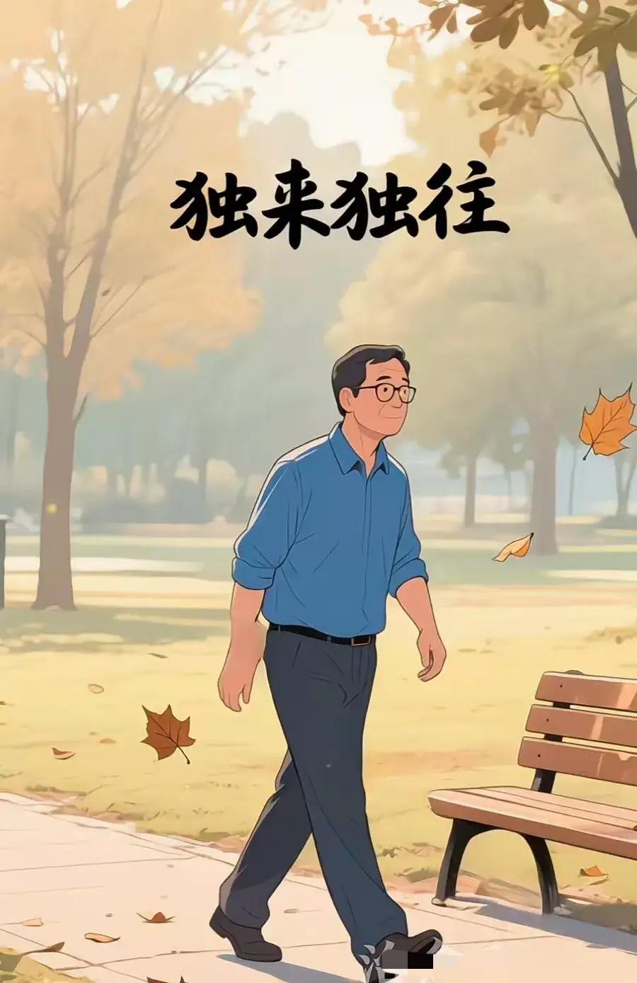 人过50岁，越活越没意思了。
我老公55岁，天天活在条条框框里，不大口吃肉，不大