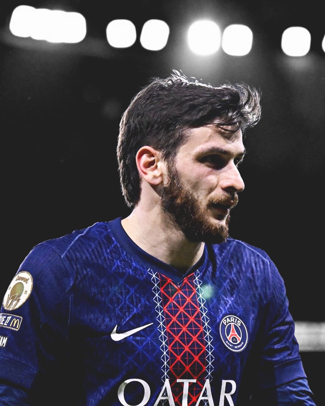 欧冠  🔴🔵✨自 2025 年 2 月以来，当克瓦拉茨赫利亚在正式比赛中进球