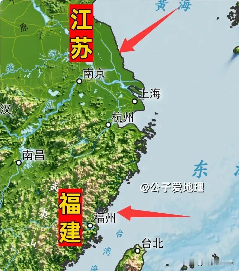 中国反差最大的两个省：江苏和福建
前五秒，问你一个问题。如果让你在五分钟内，从无