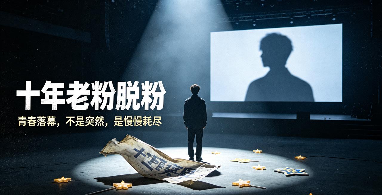 鹿晗十年老粉脱粉，青春终究还是散场了

 
鹿晗十年老粉脱粉
谁能想到，追了十年