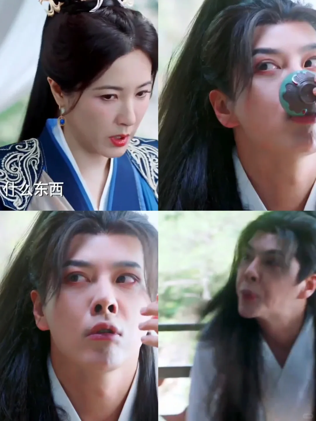 我的天啊，大型吐口水现场