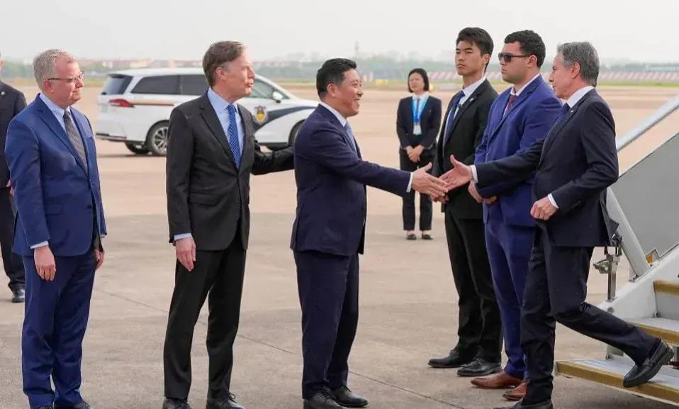 布林肯已经到上海了，传闻他可能会入住和平饭店。对此我想说，有点意思啊！布林肯驻和