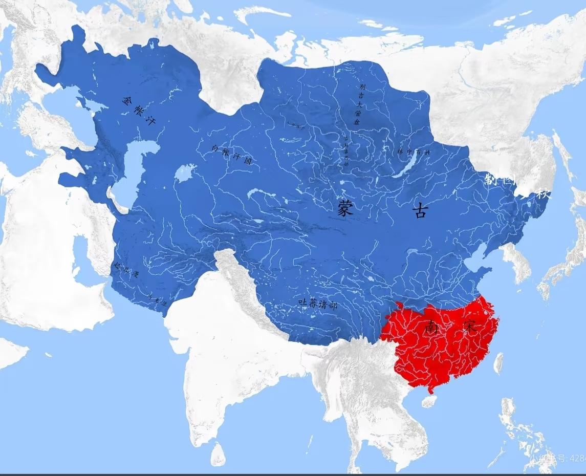蒙古统治时期，这么大的版图，到底要怎么治理，人都不够分配啊[笑哭]