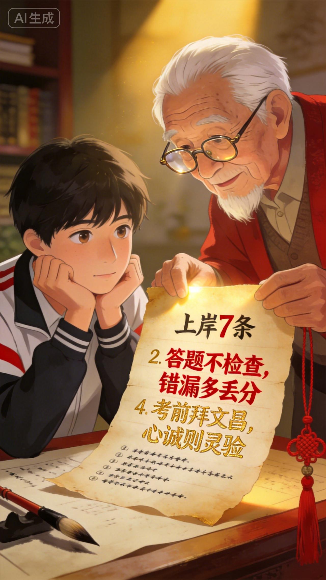 考前必看！图个好彩头，老一辈传下的“上岸秘决7条”第2条很多人中招，第4条最灵。