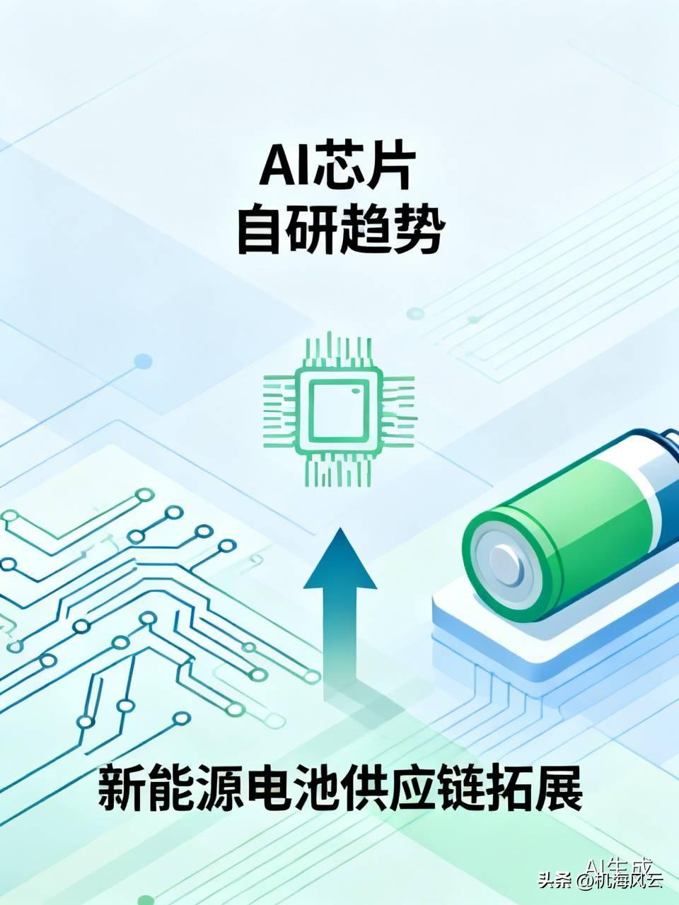 最近的行业大趋势：
1️⃣一众大模型企业开始自研AI芯片，以降低对现有芯片供应商