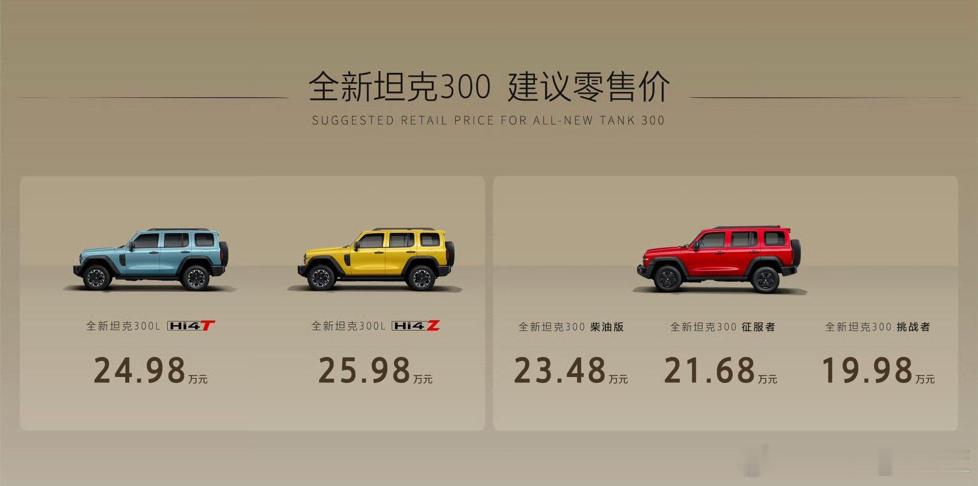 连越野车也开始玩长轴版了，这波300L显然是更值得升级的选择。有了 Hi4-Z 
