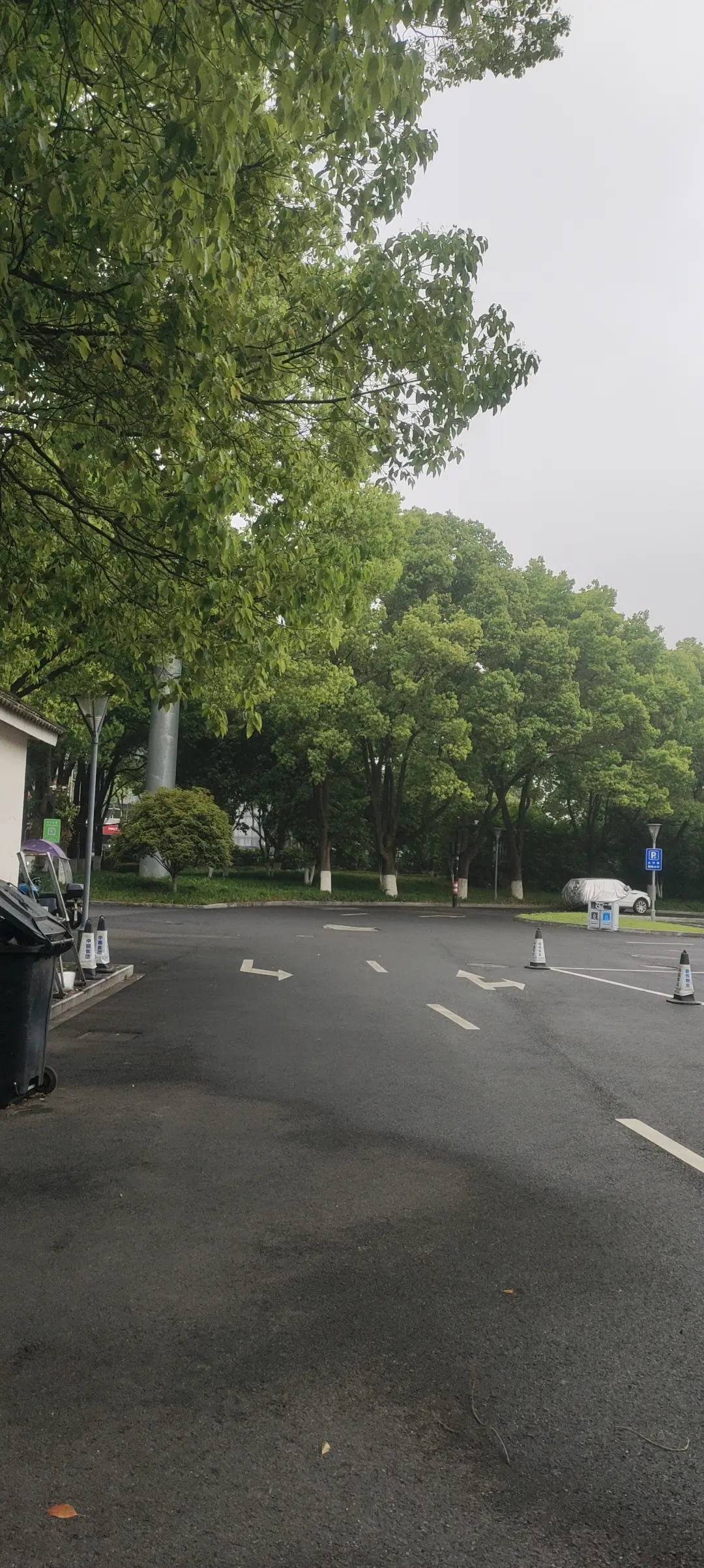 等雨停