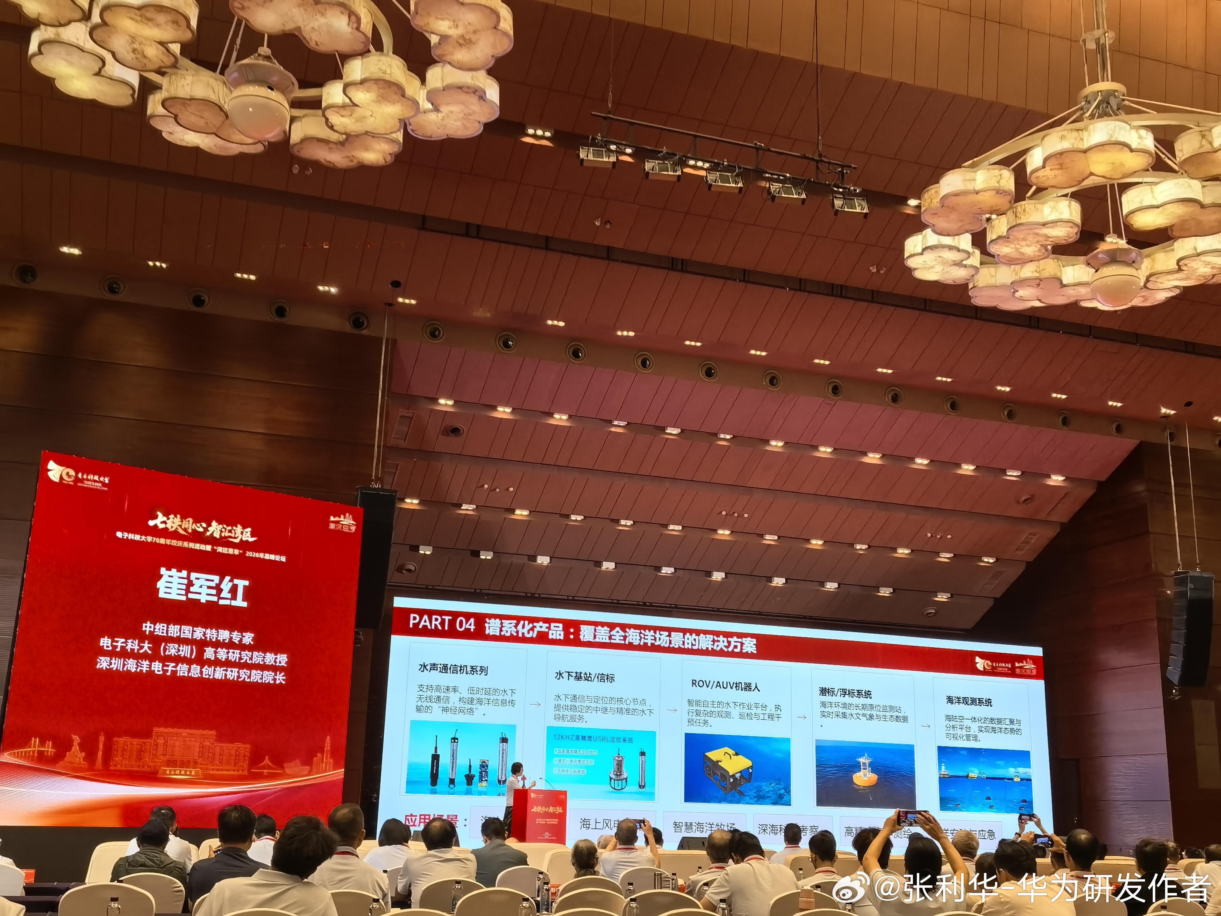 电子科技大学抢到一位中组部国家特骋专家，任深圳高等研究院海洋创新院院长。崔军红气