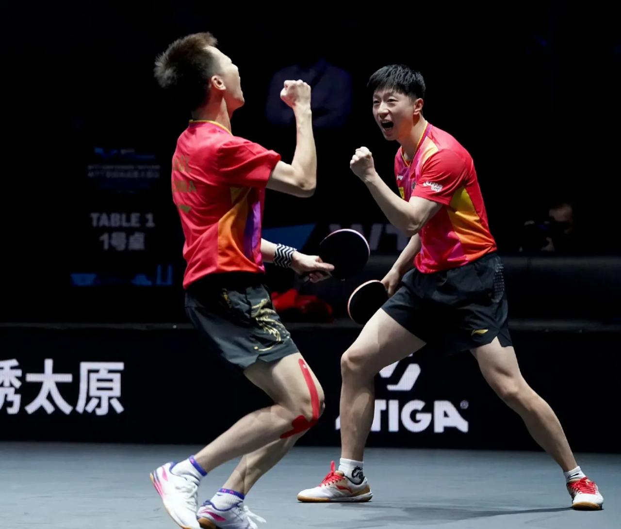马龙/林高远男双夺冠！

2024WTT太原常规挑战赛，男双决赛，马龙/林高远3