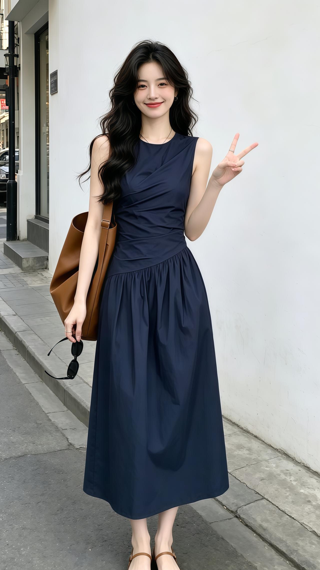 夏日穿搭连衣裙 夏季会搭是魅力，会穿是能力 夏日小众不撞衫漂亮穿搭 韩系穿搭夏季