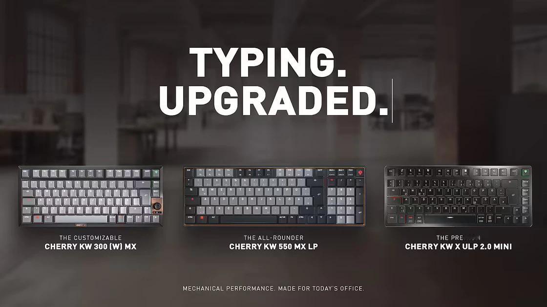 CHERRY 樱桃推出三款 KW 系列键盘
8 月 6 日，CHERRY 樱桃品