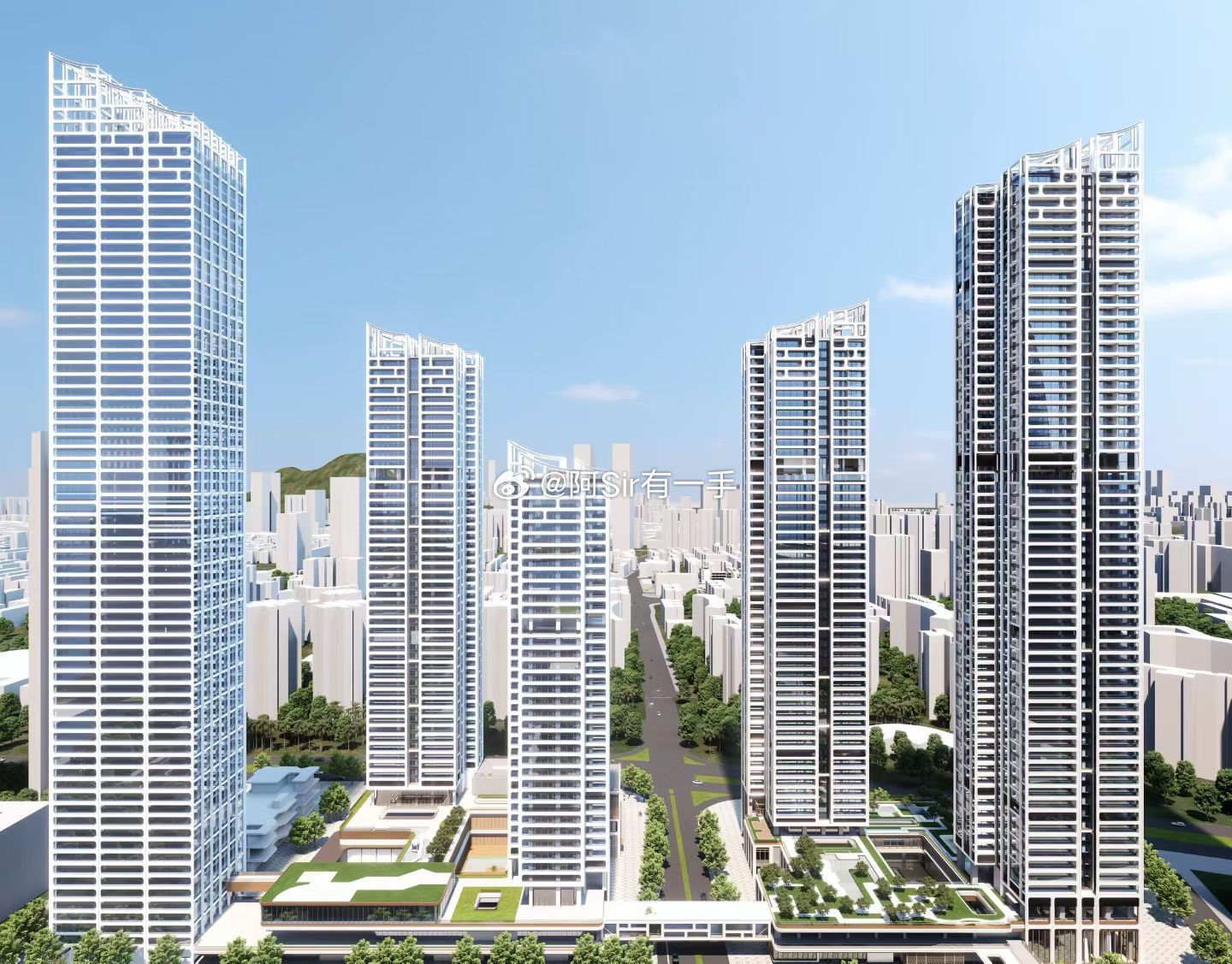 「深圳湾沄玺」南区入市，我们团队，赶开盘前把模型数据弄齐全，基本做到1:1等比还