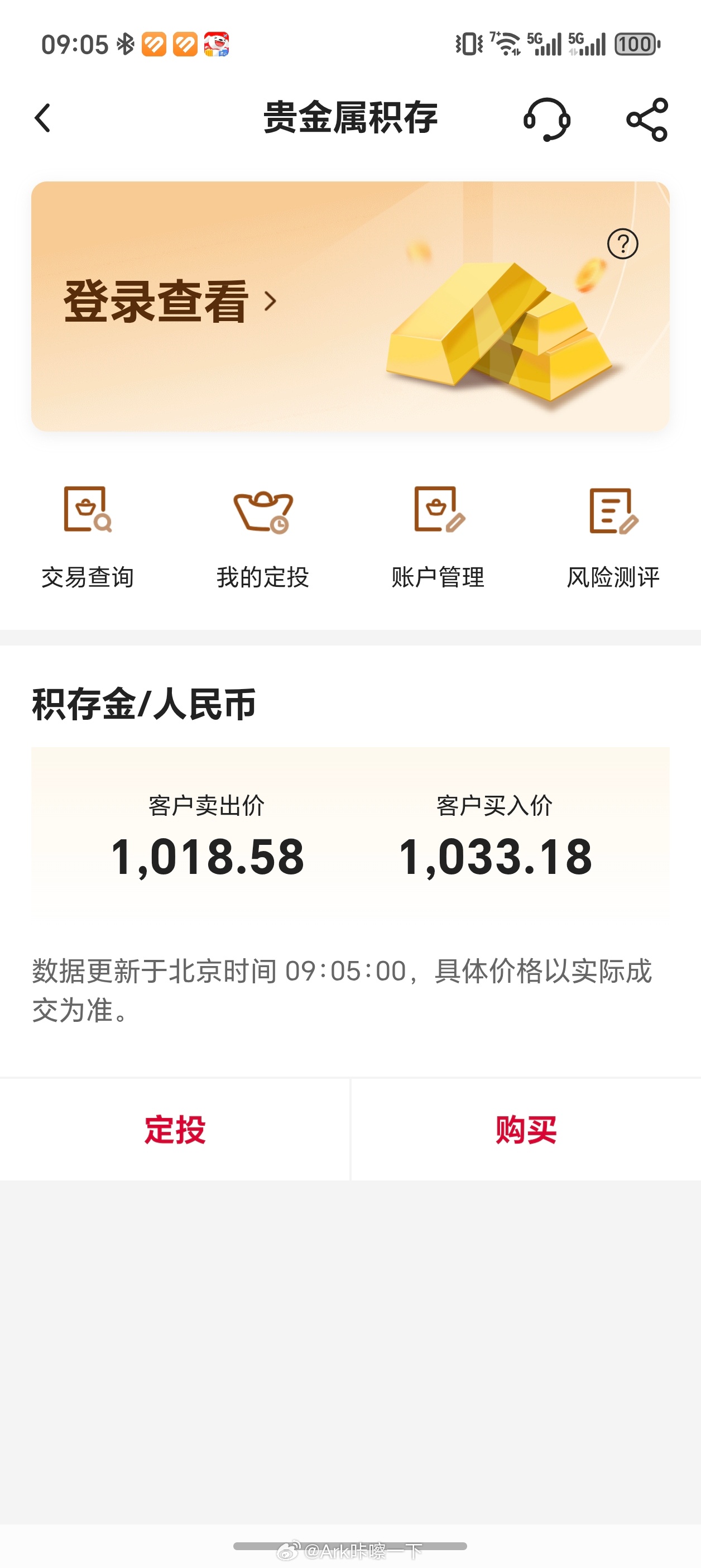 早鸭！金价这样看来最近就周一下午的价格935左右最低了，很多人亏了现在又平回来了