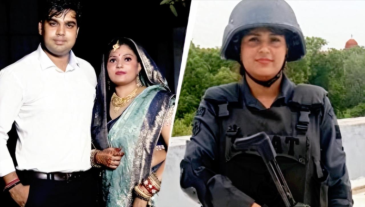 印度德里一则惨案让无数人揪心，27岁的女特警怀着4个月身孕，倒在了丈夫安库尔的哑