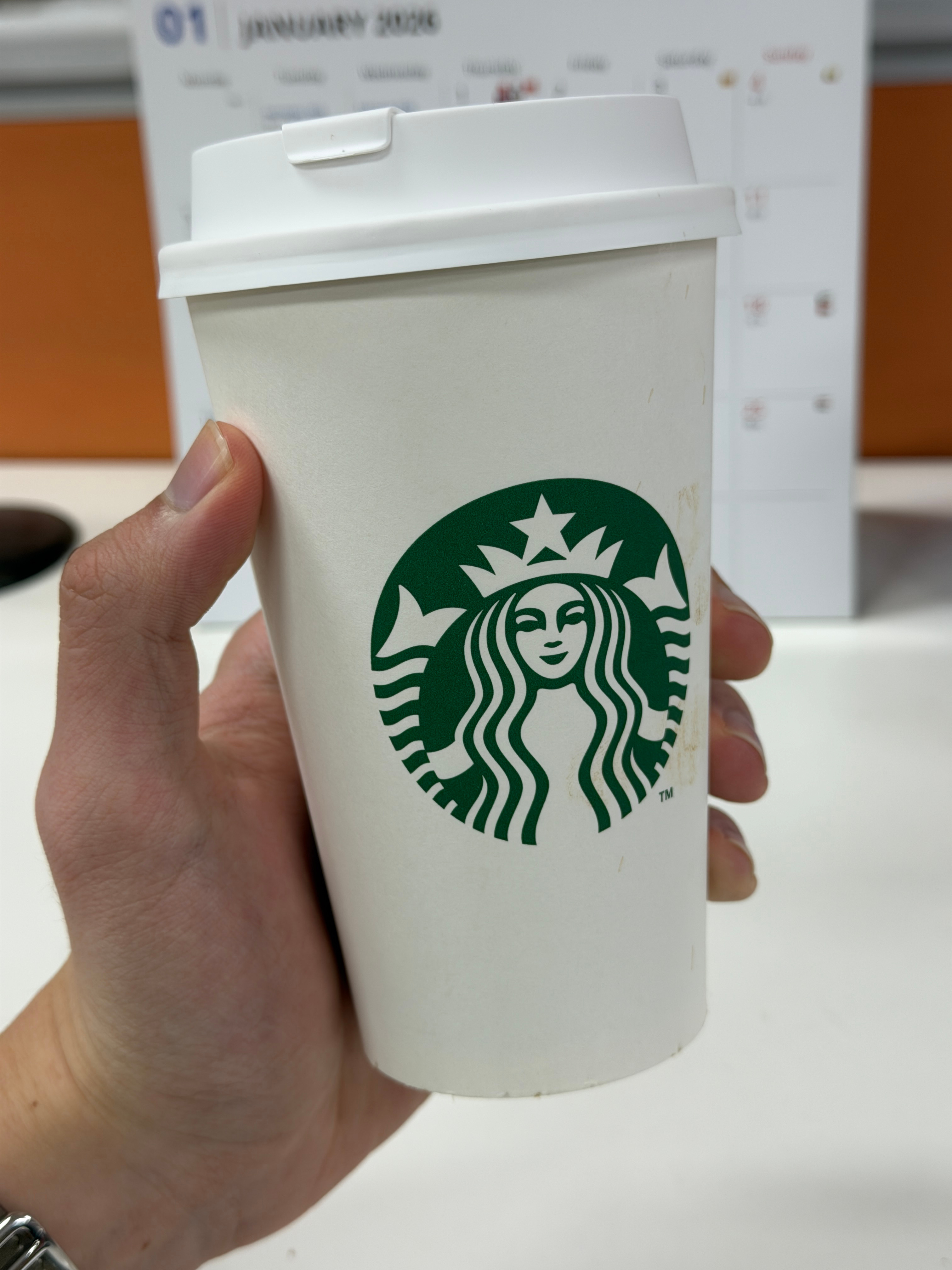 喝上公司请的咖啡了！最后一天上班啦