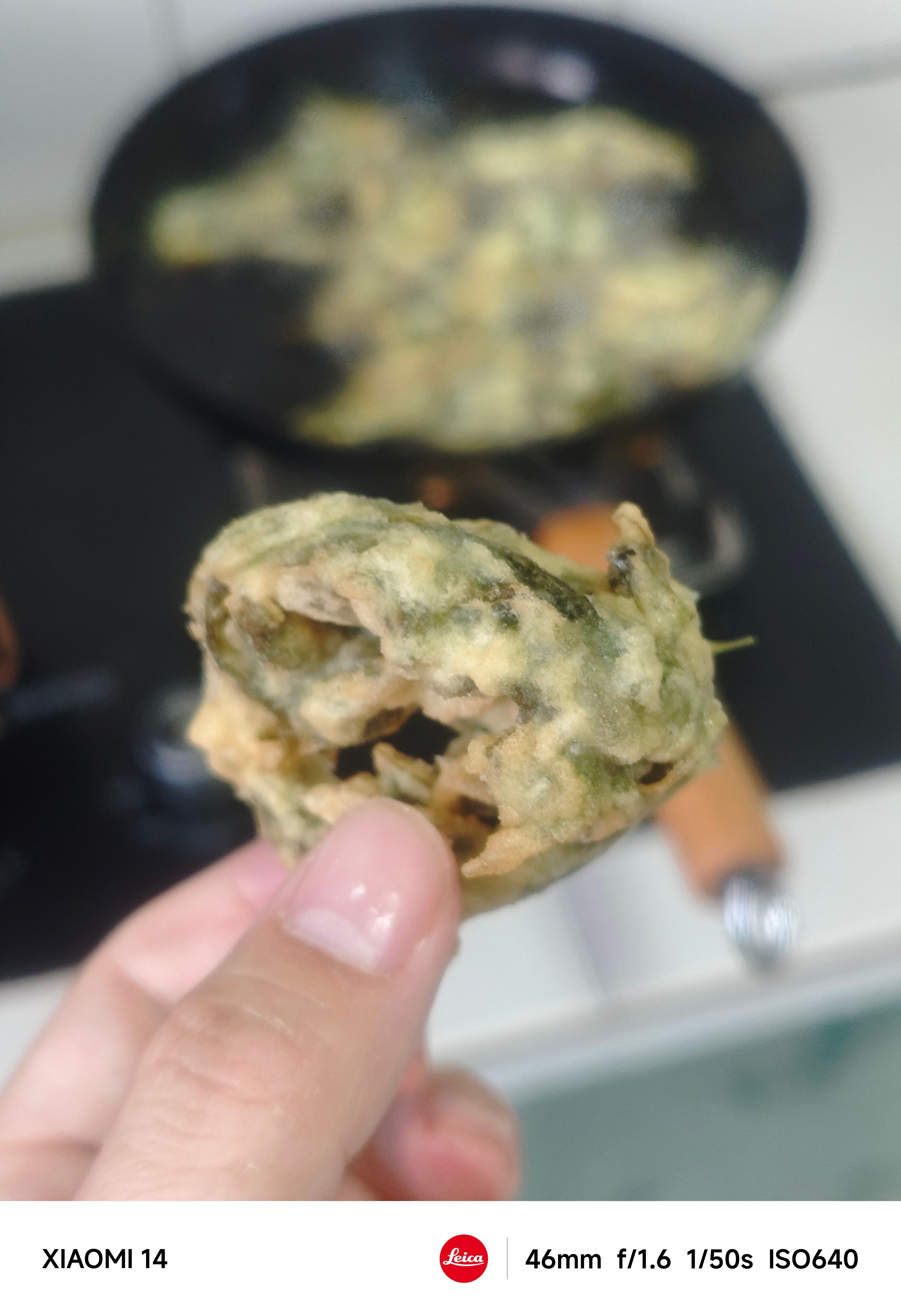 现在正是香椿芽上市的季节，买了斤香椿挂点面糊一炸，比肉还要好吃