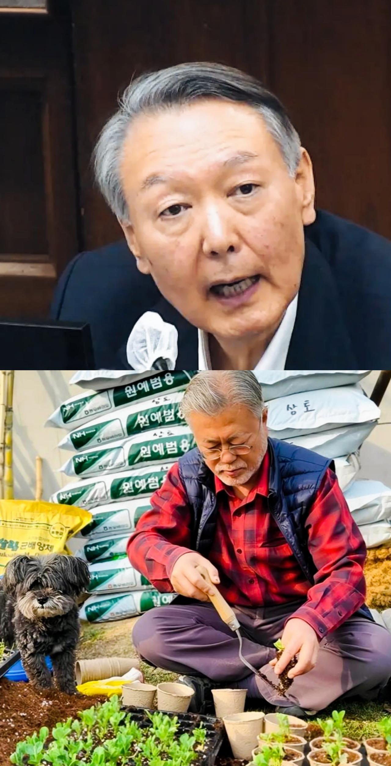 尹锡悦是不是曾经也想，过文在寅那样的退休生活啊？
尹锡悦和文在寅现在过着截然不同