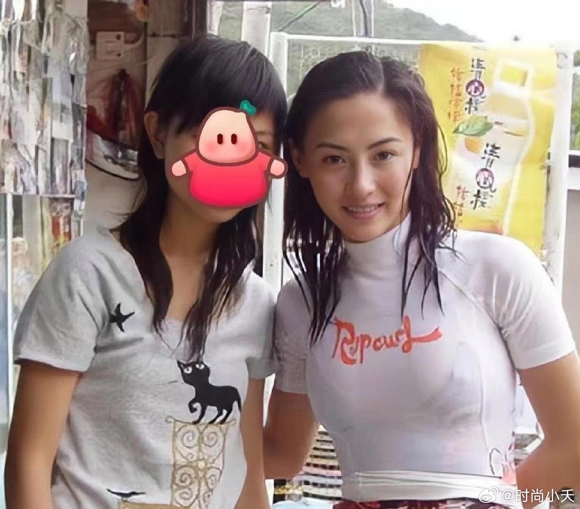 年轻的张柏芝清秀中藏着欲望