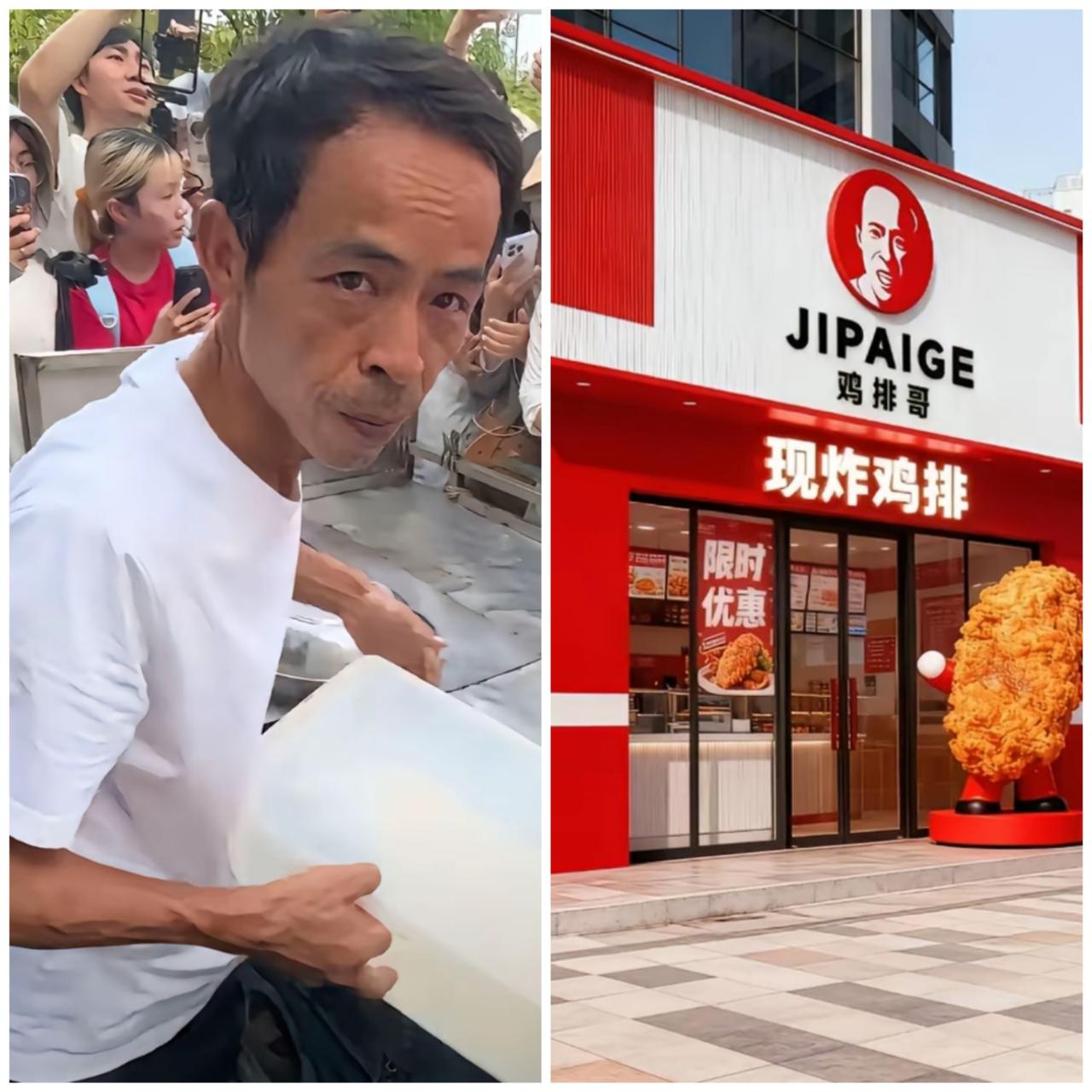 一觉醒来“鸡排哥”的工作室竟然已经悄悄开张了！
这一下估计同行要哭晕在厕所了！