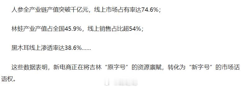 吉林省电商产业带地图：截至2025年底全省网商总数共计56.47万家，全省网络零