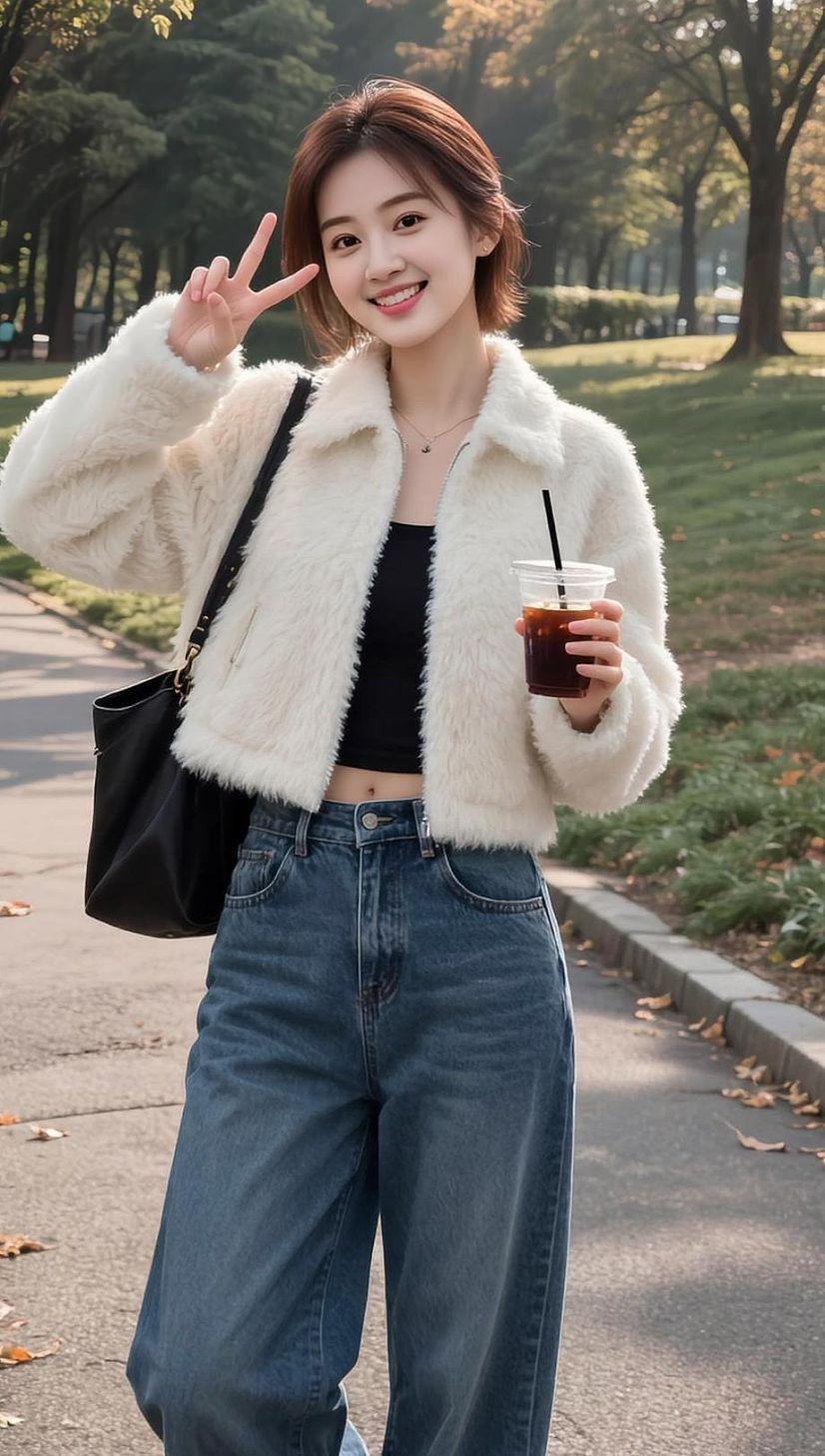 AI逆光生活照 抖音ai创作 外景拍摄 爱生活关注我