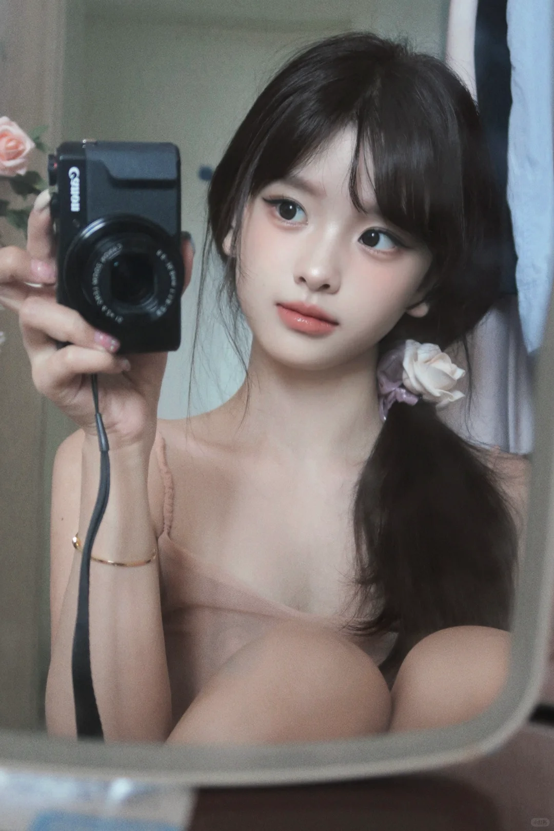 露丝这个奶杏色妆好漂酿* ꉂ ･ ･ ☆