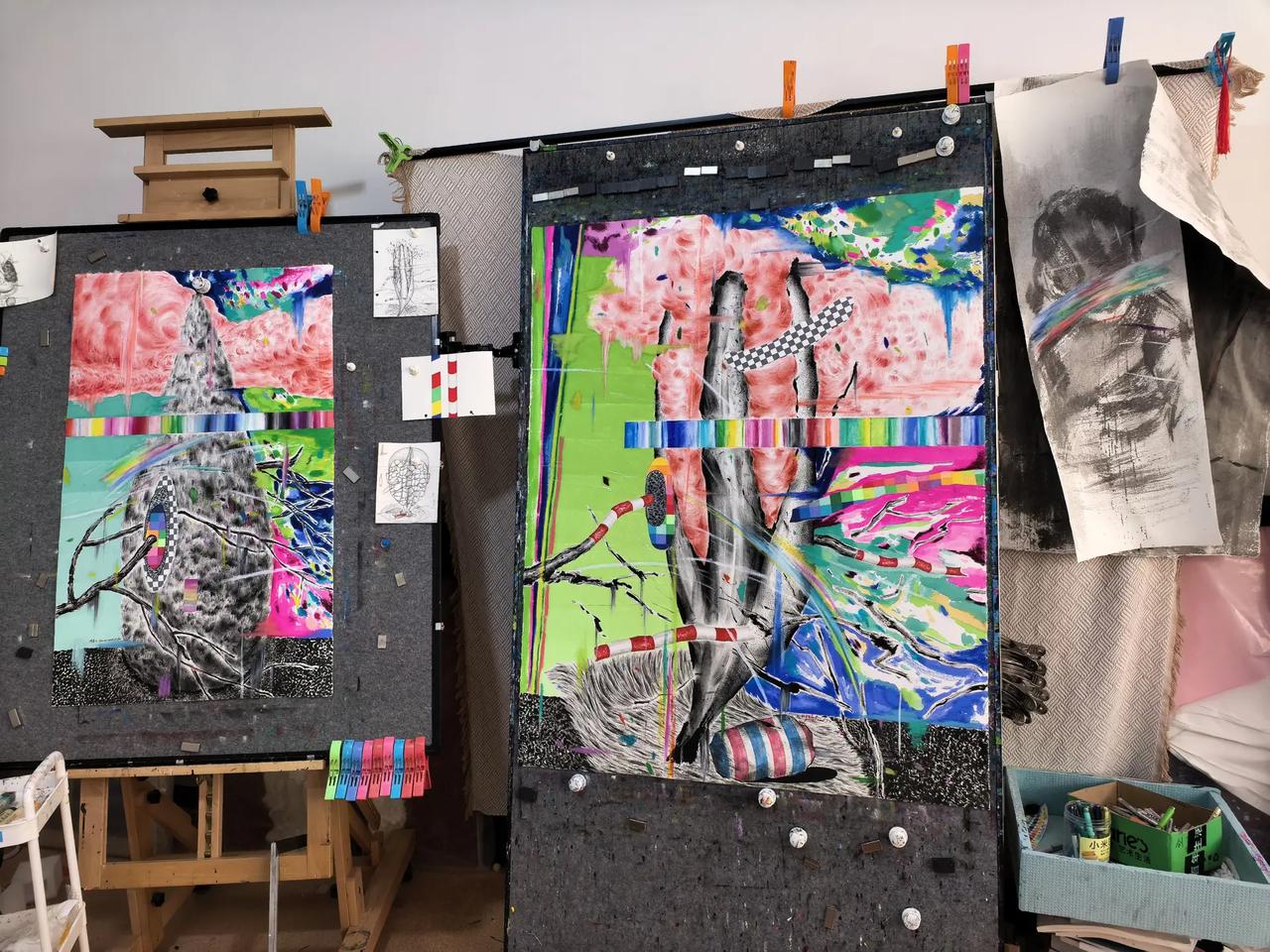 作品。艺术 绘画