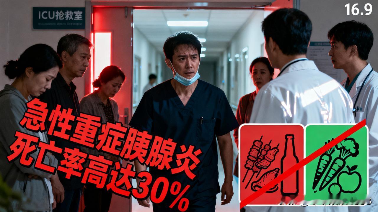 太痛心了！我 40 岁的未婚朋友，昨晚吃烧烤喝啤酒后，突发重症胰腺炎。虽经转院全