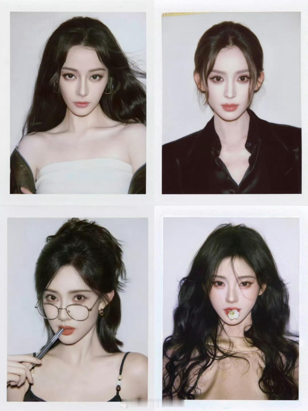 内娱女星撕拉片四大top，大家认同吗？迪丽热巴 古力娜扎 孟子义 鞠婧祎 ​​​