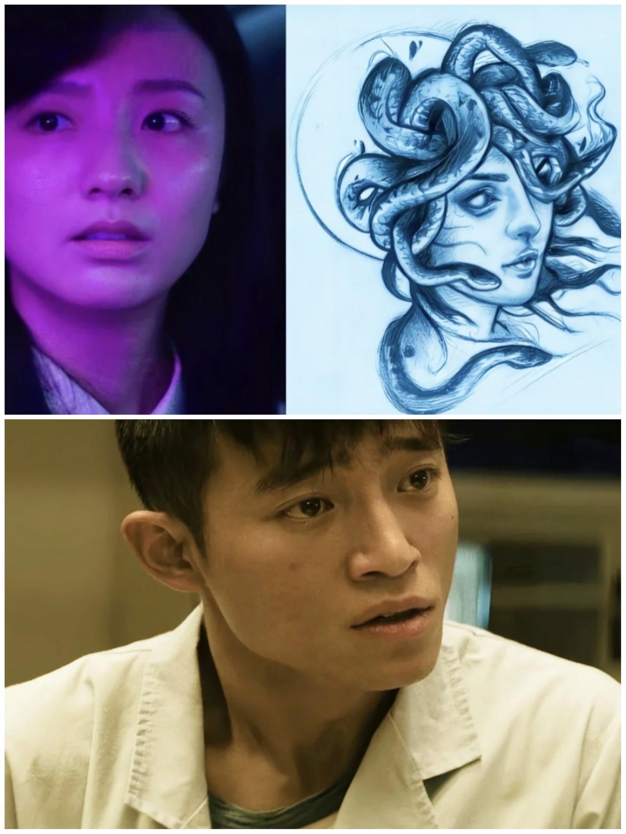 谁能想到，罗梁身上那处不起眼的美杜莎纹身，竟然从开篇就剧透了他的一生，编剧埋的伏