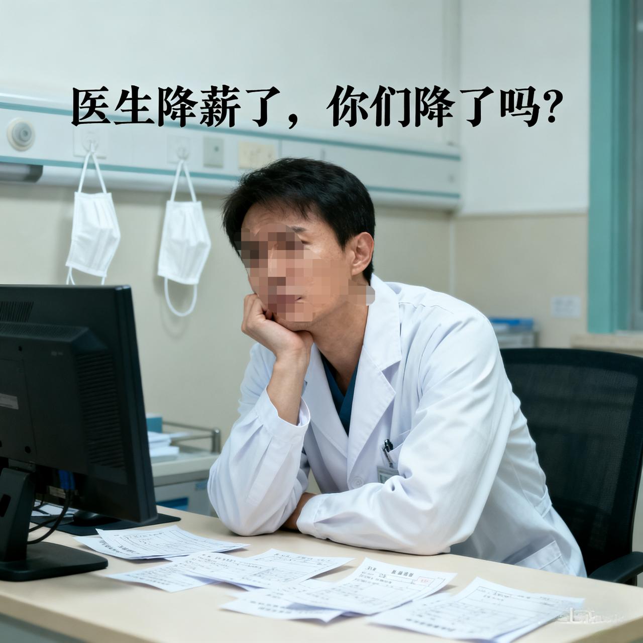 医生开始降薪了，普遍降薪20%以上。

其实医生降薪已经是比较靠后了，有些国有平