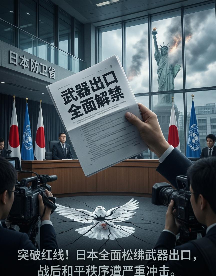 日本武器出口彻底松绑！战后和平路线，正被一点点拆掉

3月6日，日本执政联盟的自