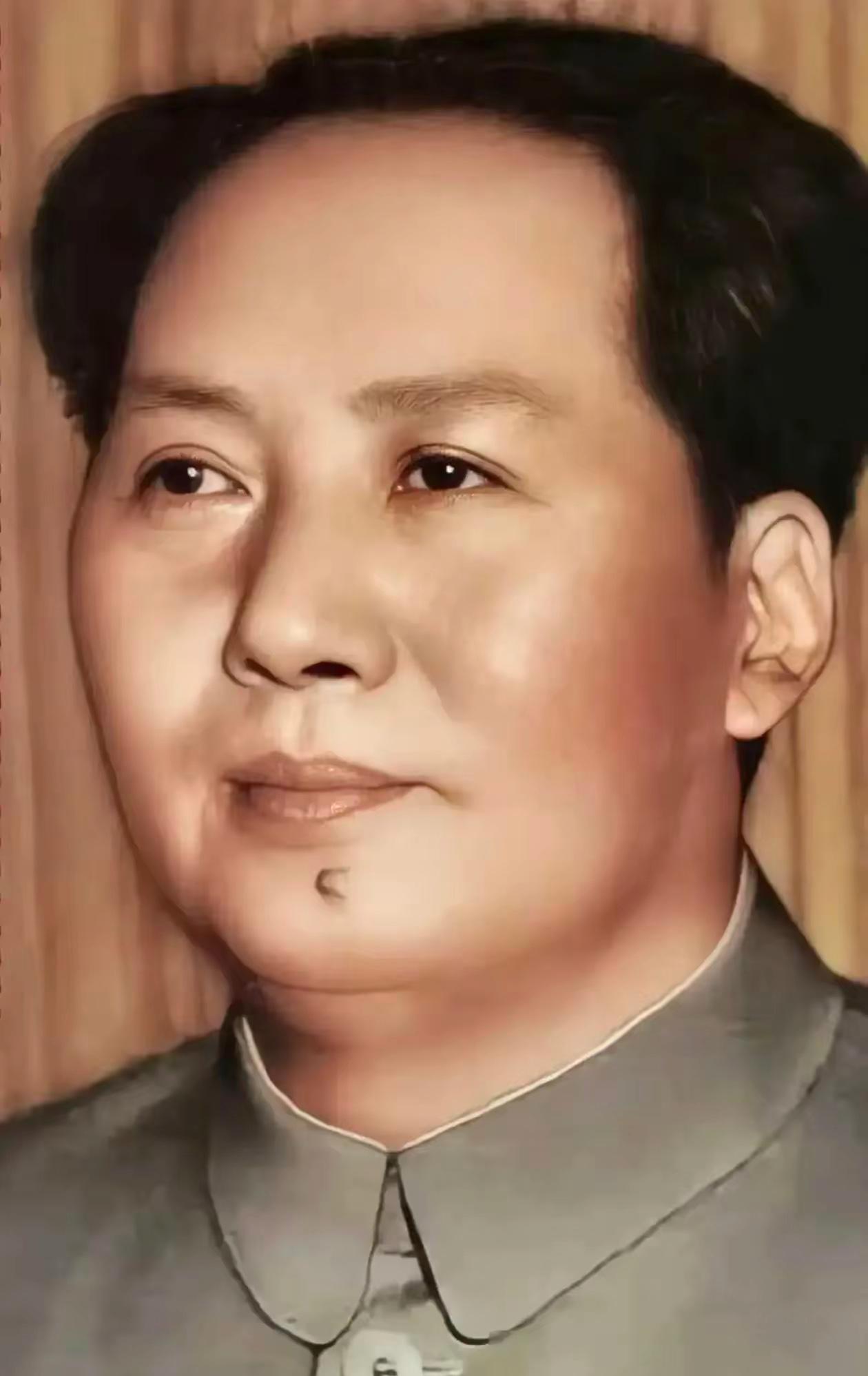 这是伟大毛主席的真实容貌，都看看，伟人的眼神深邃无比，他就是帅无人能比！

永远