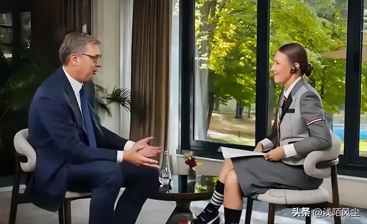塞尔维亚前总统武契奇 回忆了与特朗普的一次会面细节。特朗普开场便询问他是否也像其
